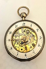 Montre à coq squelette à