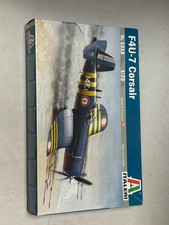 ITALERI F4U-7 CORSAIR 1:72 SCALE MODEL KIT WW2 CARRIER BASED FIGHTER AIRCRAFT