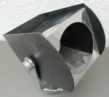 1970 No Biny Lamp Stainless Metal Lacquer Black Design Spot Applique Ceiling Light