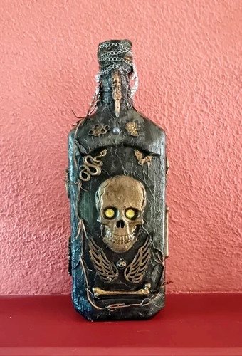Bouteille neuve décor