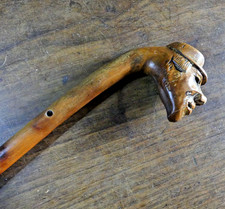 CANNE DE COLLECTION  POMMEAU