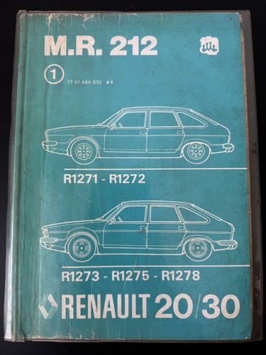Manuel reparation renault - manuel,
