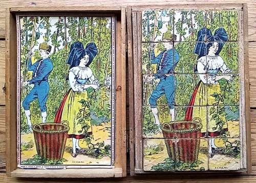 1910 petit jeu de - de, cubes
