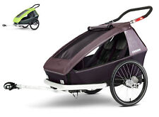 Croozer Remorque À Vélo Buggy Kid Vaaya 2 + Housse De Pluie