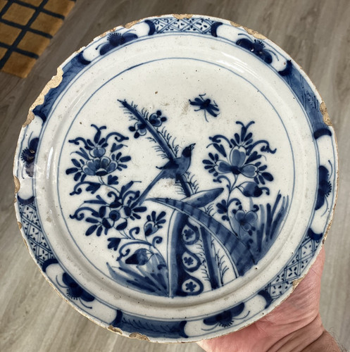 Belle assiette faience - assiette,