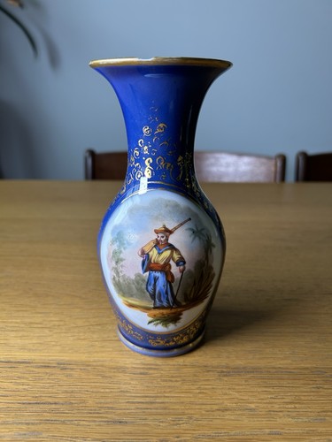 Vase porcelaine paris - vase,