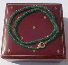 Superbe collier émeraude