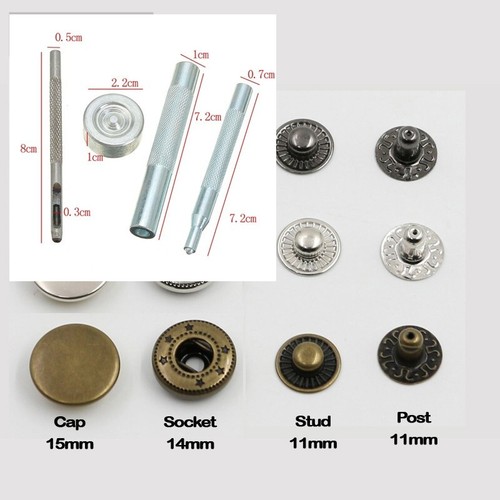 Bouton pression metal - , 30
