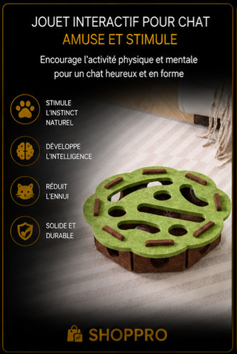 Jouet interactif pour chat - interactif,