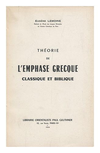 Lemoine eugene théorie - lemoine,,
