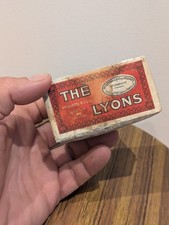 Ancienne boite neuve thé lyons étiquette rouge 50 grammes SAEPM