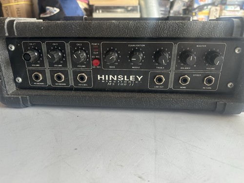 Hinsley electronics 100 ii - hinsley,