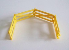 Playmobil Western - Set of 4 Yellow Fence Barriers for Farm 3769