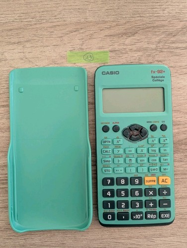 Casio spéciale - fx-92+,