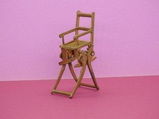 Chaise Haute Bébé Métamorphique RARE Britains 1910 Antique 3 Positions