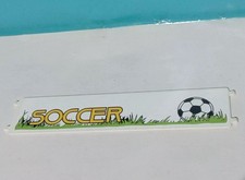 PLAYMOBIL OLD ADVERTISING FENCE FSOCCER REF 3868 FOOTBALL PITCH