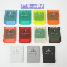 SONY Playstation PS PS1 Official 15 Block Memory Card SCPH-1020 Choice of colors