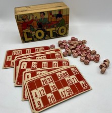 Jeu de Loto/Bingo "rouge" en