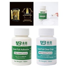 Feuille d'or de colle de