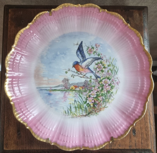 Assiette murale giraud limoges - assiette,