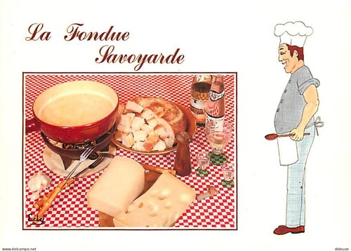 Carte postale recettes - carte,