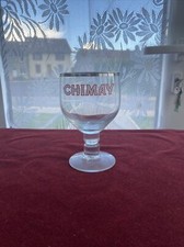 VERRE A BIERE  CHIMAY , BORD