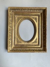 cadre Ancien Doré Palmettes