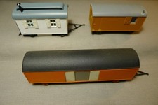 HO, Lot de 3 roulottes, cirque, fête foraine !!!