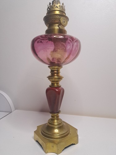 Lampe pétrole ancienne - pétrole,