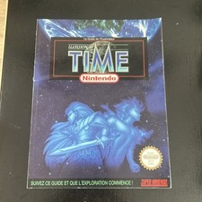 GUIDE DE L’EXPLORATEUR OFFICIEL SUPER NINTENDO ILLUSION OF TIME / EN BON ÉTAT