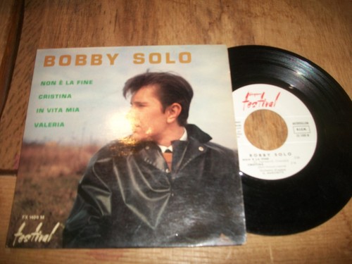 Vinyle tours bobby solo - 45, tours,