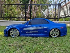 Rare 1:5 Scale Nikko Nissan Skyline GTR R34 Radio Controlled RC Car CAR ONLY