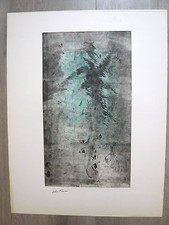 Olive TAMARI Don Quixote Eau forte 66 Cervantès Toulon Ec Provencal Abstract