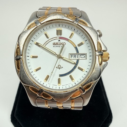 Seiko kinetic 5m43 0a70 - seiko,