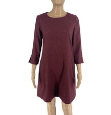 Gant Femme Robe A Ligne Rouge En Laine Taille EU 34 UK 8 US 4