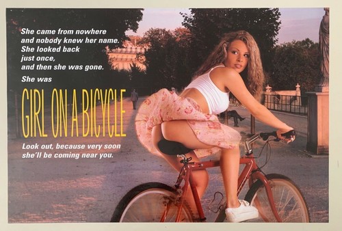 Belle dame vélo - dame, de