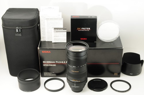 Neuf sigma apo - apo, 50-500mm