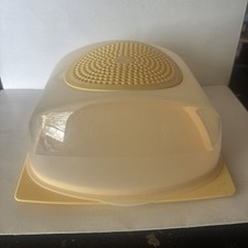 VTG Tupperware CheeSmart Medium Square Cheese Smart Container Keeper #5437