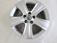Skoda Yeti 5L0601025B 10-2012 Alloy Wheel Rim Rear Right 7x16 ET45