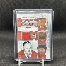 12/13 BETWEEN THE PIPES JACQUES PLANTE FULL GEAR /9! 
