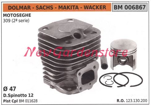 Cylindre piston segments - cylindre,