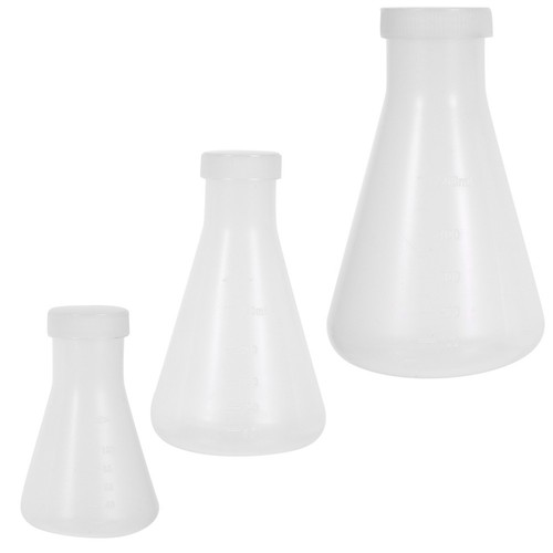 3pcs plastique erlenmeyer - 3pcs,