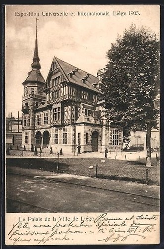 Carte postale liège - carte,