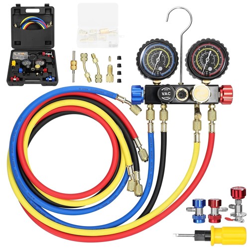 Refrigerant manifold gauge - manifold,