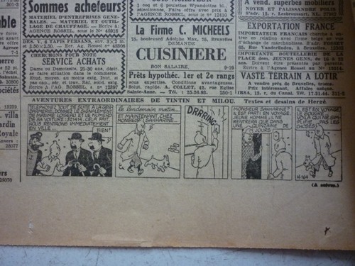 Tintin journal soir num - /,