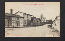 CHAVANGES (10) VILLAS & COMMERCE traveling "Café DEBRAY" very lively in 1917