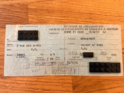 Document administratif simca - simca, 9