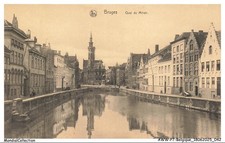 AWWP7-0427-BELGIQUE - BRUGES - Quai du miroir