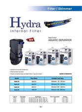 De Ocean Free Hydra 30 Filtre Interne pour 100-200 L (25 - 50 Gallon) Aquarium