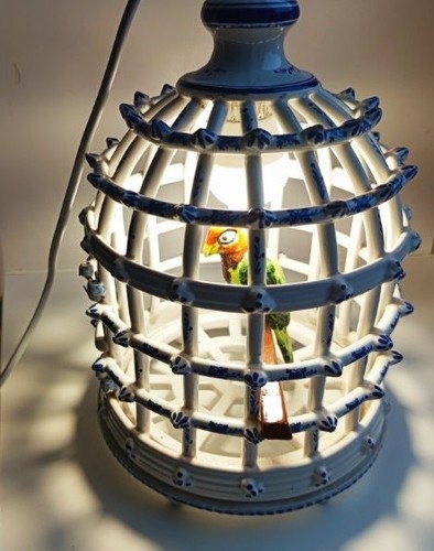 Lampe poser cage oiseau - ,